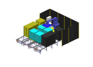 産業⽤ロボットパレットチェンジャー